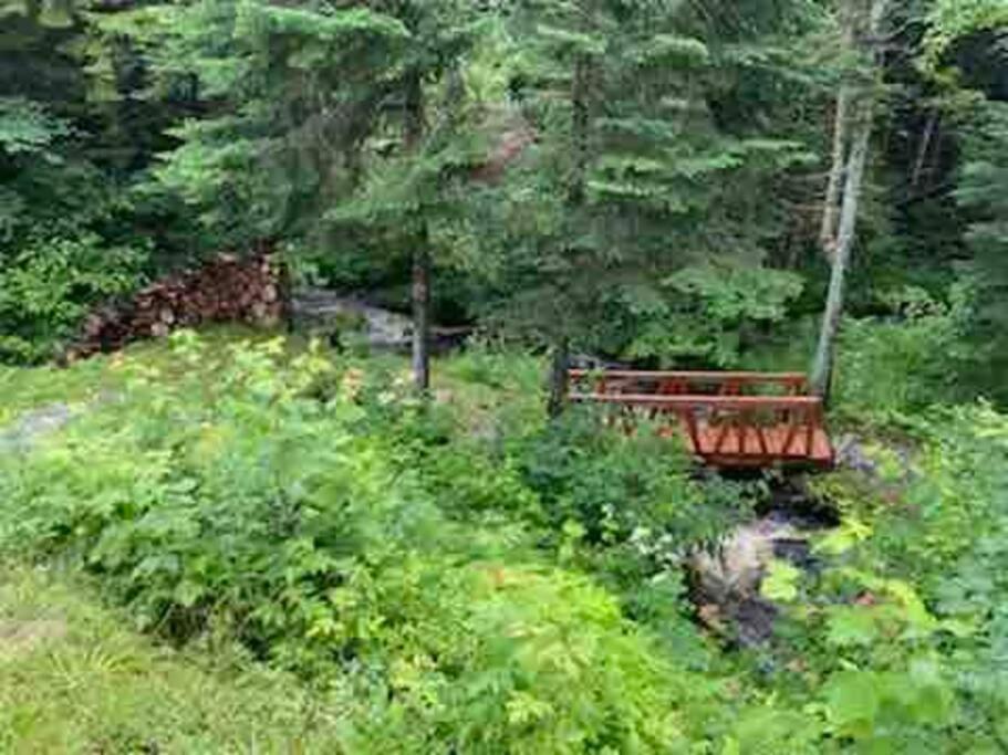 Le Jazz- Chalet Rustique/Chic Avec Spa Notre-Dame-Des-Bois Eksteriør bilde