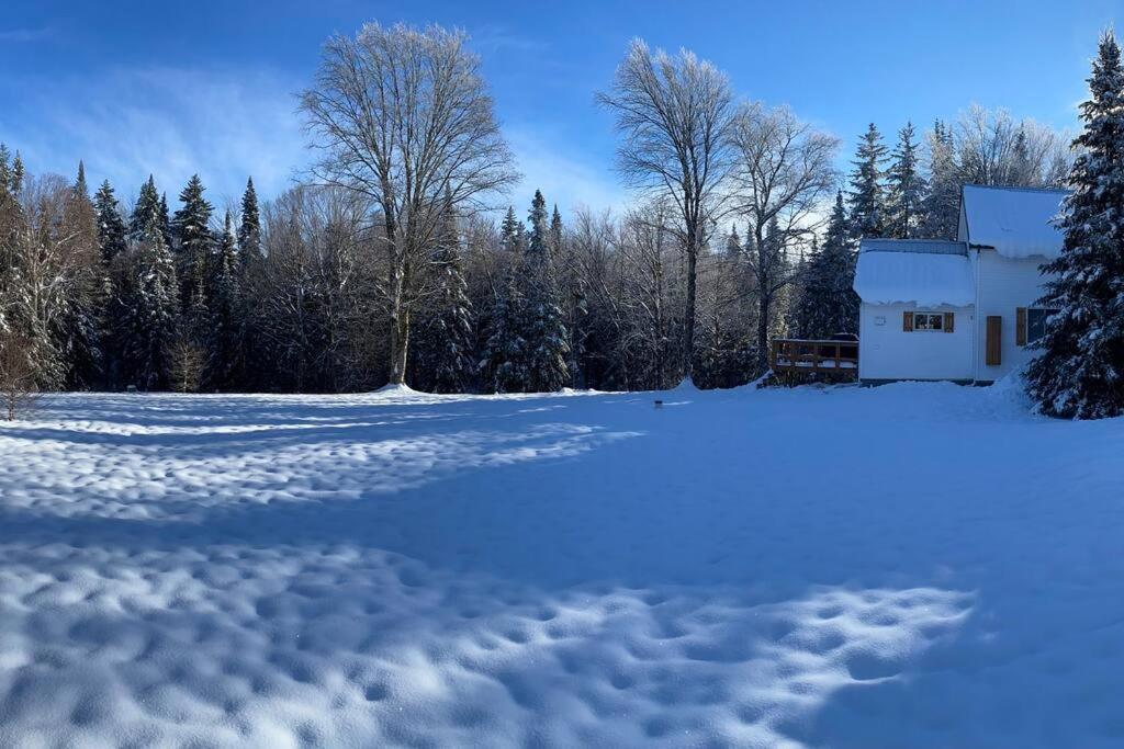 Le Jazz- Chalet Rustique/Chic Avec Spa Notre-Dame-Des-Bois Eksteriør bilde