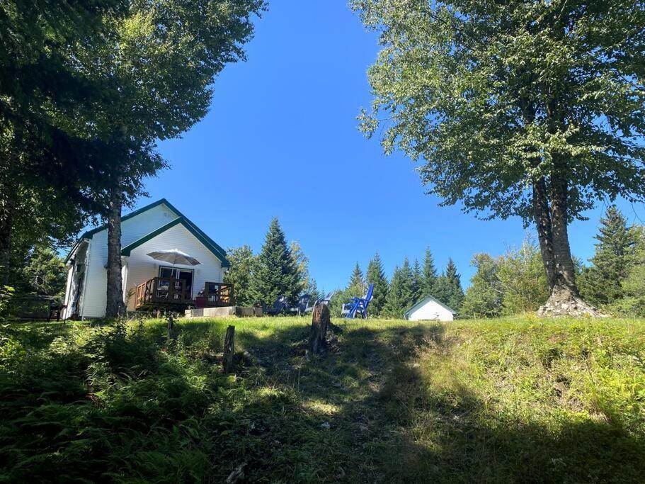 Le Jazz- Chalet Rustique/Chic Avec Spa Notre-Dame-Des-Bois Eksteriør bilde