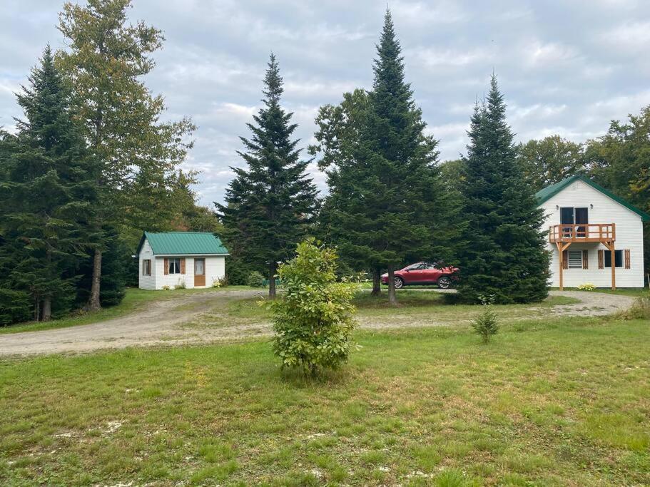 Le Jazz- Chalet Rustique/Chic Avec Spa Notre-Dame-Des-Bois Eksteriør bilde