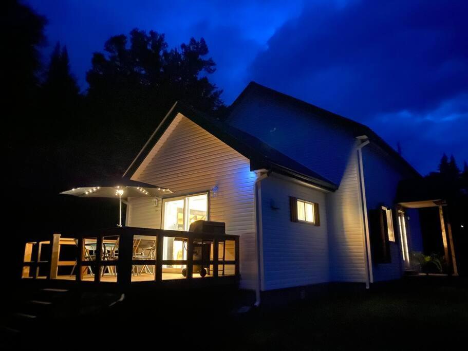 Le Jazz- Chalet Rustique/Chic Avec Spa Notre-Dame-Des-Bois Eksteriør bilde